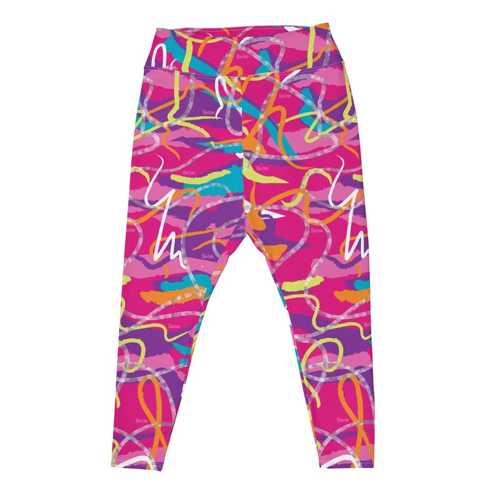 Barbie 80s Themed Neon Print Leggings